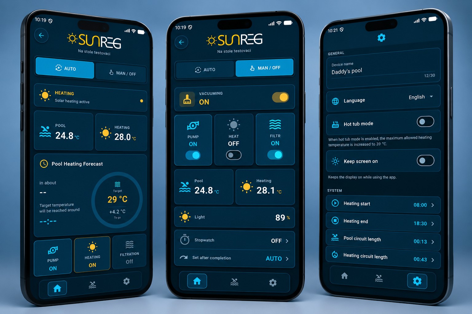 SUNREG app