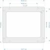 Mounting Plate for SUNREG Control Unit