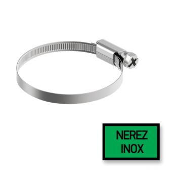 Screw hose clamp 9/32–50 W4 – Stainless steel A2