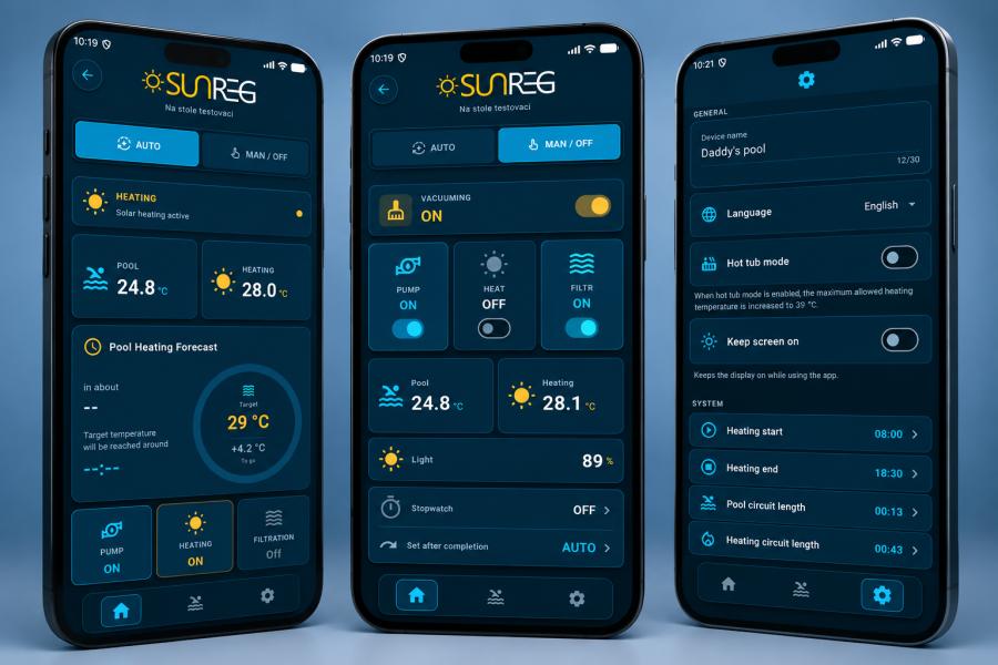 SUNREG mobile app